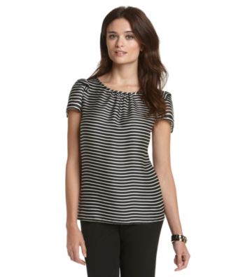 Nine West® Silky Striped Top