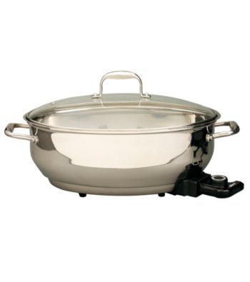 Deni 13.25-qt. Stainless Steel Electric Roaster