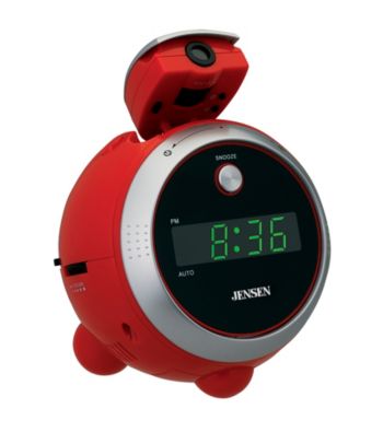 Jensen AM/FM Projection Clock Radio
