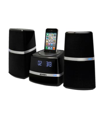 Jensen Docking Station with Speakers for iPod® and iPhone®