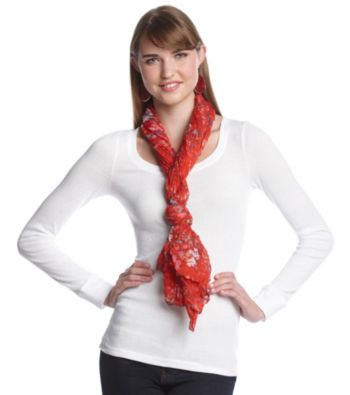 True Love Floral Scarf