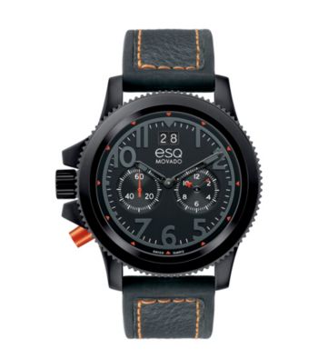 ESQ Movado® Black Men's Fusion® Watch