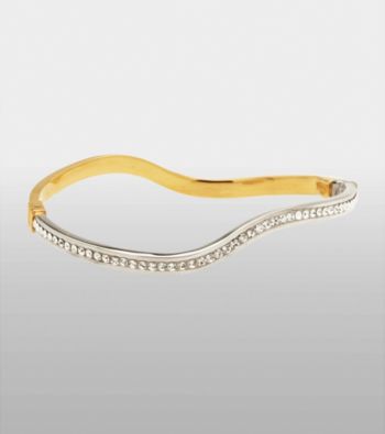 Auragento Crystal Bangle Bracelet