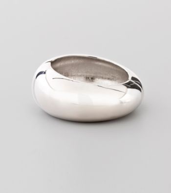 Relativity® Shiny Hinge Bangle Bracelet