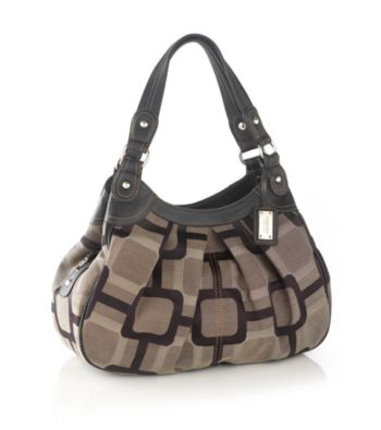 Nine West® Vegas Signs Large Four Poster Shopper - Brown/Black/Black