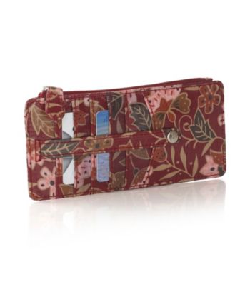 Relativity® Slim Organizer - Wine Floral