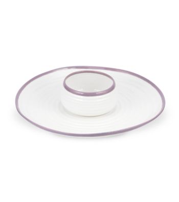 Sophie Conran for Portmeirion® Carnivale Mulberry Chip and Dip Set