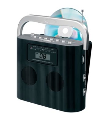 Jensen CD-470C Portable Stereo Compact Disc Player with AM/FM Radio
