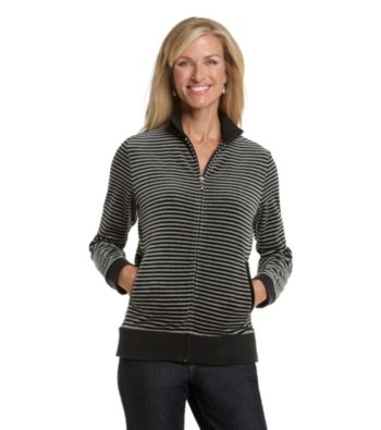Breckenridge® Striped Velour Jacket