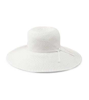 San Diego Hat Co.® Women's Ribbon Braid Hat with Ticking
