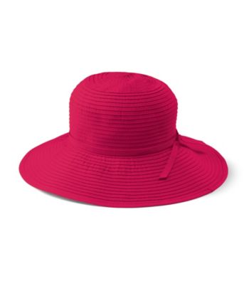 San Diego Hat Co.® Women's Ribbon Medium Brim Floppy Hat