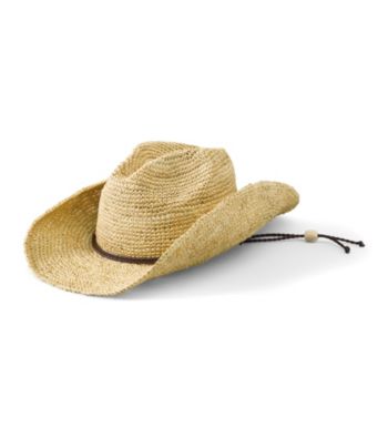 San Diego Hat Co.® Women's Natural Raffia Cowboy hat