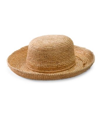 San Diego Hat Co.® Women's Natural Crocheted Raffia Hat