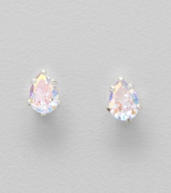 Sterling Silver and Cubic Zirconia Small 