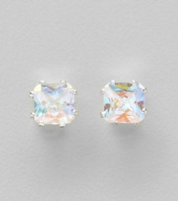 Sterling Silver and Cubic Zirconia Large 