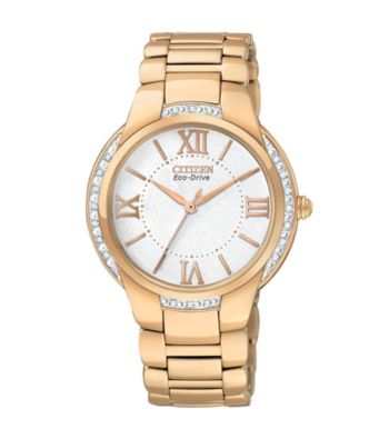 Citizen® Women's Goldtone Eco Drive 