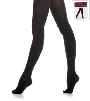 Hanes® Black Silk Reflections Blackout Control Top Pantyhose