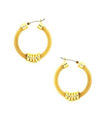 Anne Klein® Goldtone Arcadia Hoop Earrings