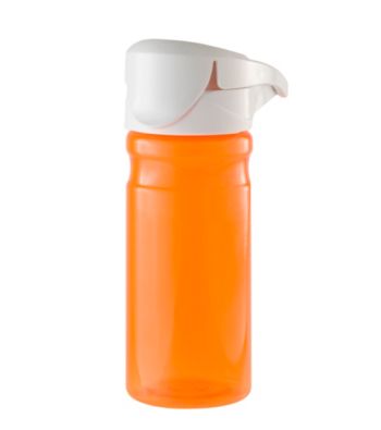 Zak Designs® White FLIP Lid on Vista Single Wall Tritan Bottle