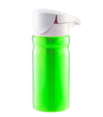 Zak Designs® 22oz White FLIP Lid on Vista Single Wall Stainless Steel Bottle