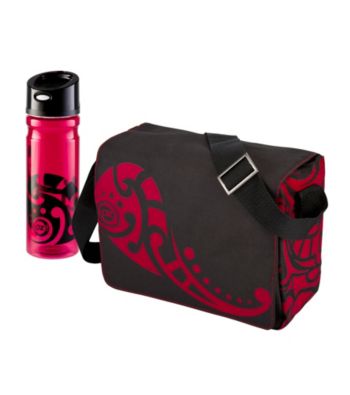 Zak Designs® Rio Polyester Insulated Messenger Bag and Tritan Bottle