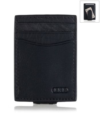 Lauren® Men's Black Oil-Milled Money Clip