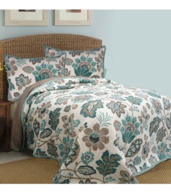 Ikat Floral Quilt Collection by Bay Linens