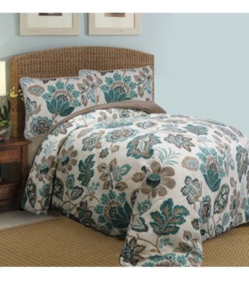 Ikat Floral Comforter Set by Scent-Sation, Inc.