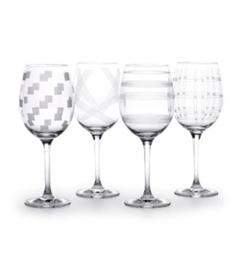 Mikasa® Expression Set of 4 White Wine Glasses
