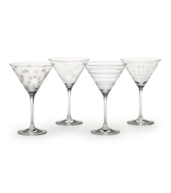 Mikasa® Expression Set of 4 Martini Glasses