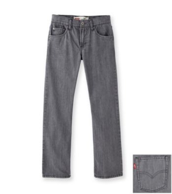 Levi's® Boys' 8-20 514™ Old Grey Slim Straight Jeans