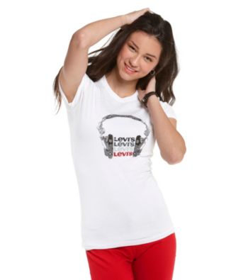 Levi's® Juniors' Headphones Graphic Tee