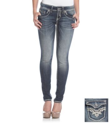 Studio 5® Embellished Skinny Jeans