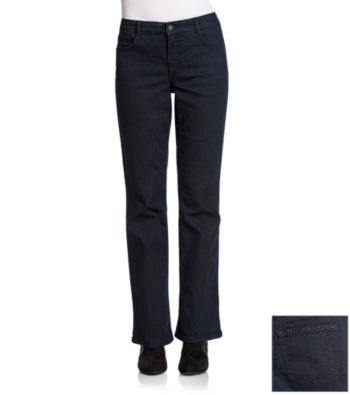 Laura Ashley® Petites' Rinse Wash Bootcut Jeans