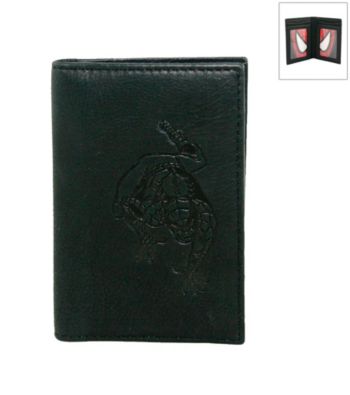 Marvel® Spider-Man Black Leather Front Pocket Wallet