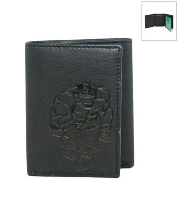 Marvel® Avengers Black Leather Trifold Wallet