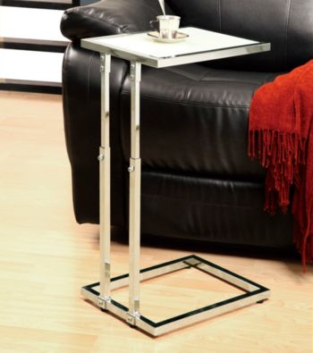 Monarch Metal Adjustable Height Accent Table