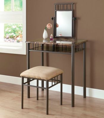 Monarch 2-pc. Windsor Metal Vanity Set