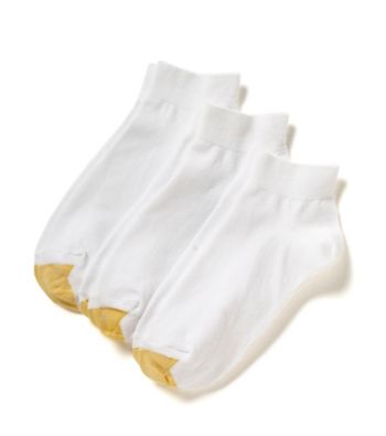 GOLD TOE® White HydroTec Jersey Liners 3-Pack