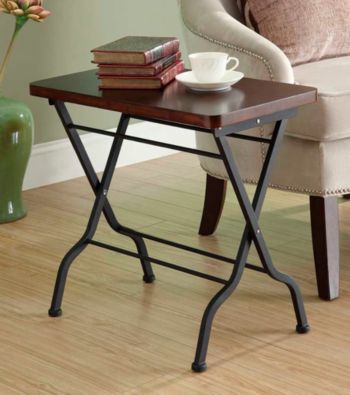 Monarch Metal Folding Accent Table