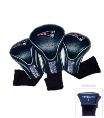 New England Patriots Golf Contoured Headcover 3-Pack