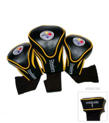 Pittsburgh Steelers Golf Contoured Headcover 3-Pack