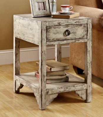 Monarch Reclaimed 1-Drawer Accent Table