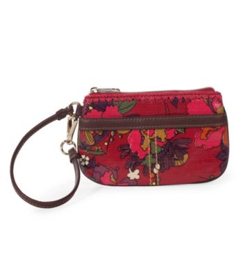sakroots™byTheSak® Artist Circle Scarlet Flower Power Wristlet