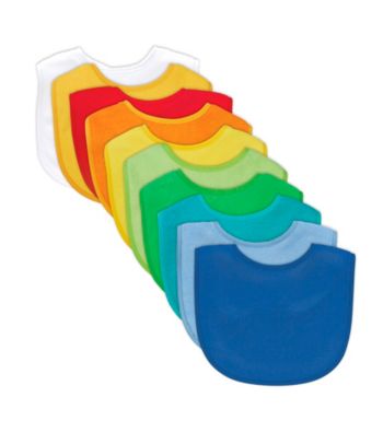 Green Sprouts® Boys' 10-pk. Waterproof Absorbent Terry Bibs