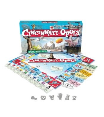 Late for the Sky Men's Cincinati-opoly Board Game