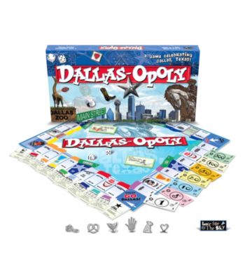 Late For the Sky Dallas-opoly Board Game