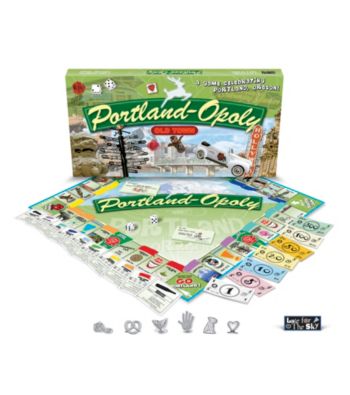 Late For the Sky Portland-opoly Board Game