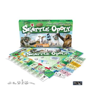 Late For the Sky Seattle-opoly Board Game