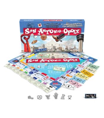 Late For the Sky San Antonio-opoly Board Game